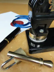 Notary public stamp Cambridge Cambourne Royston Ely Huntingdon